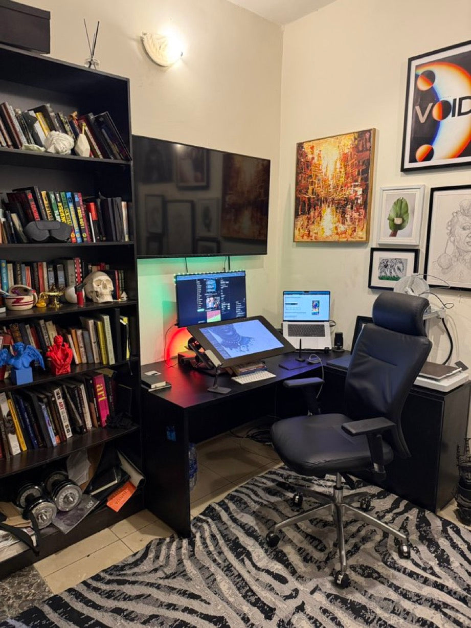 The Lagos studio