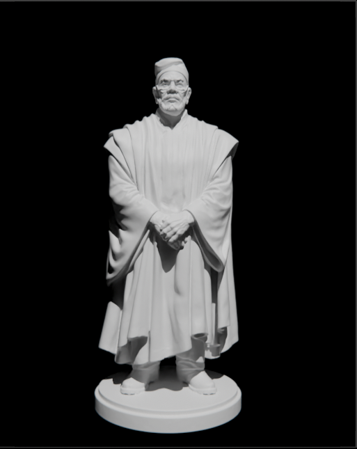 Old Money Figurine